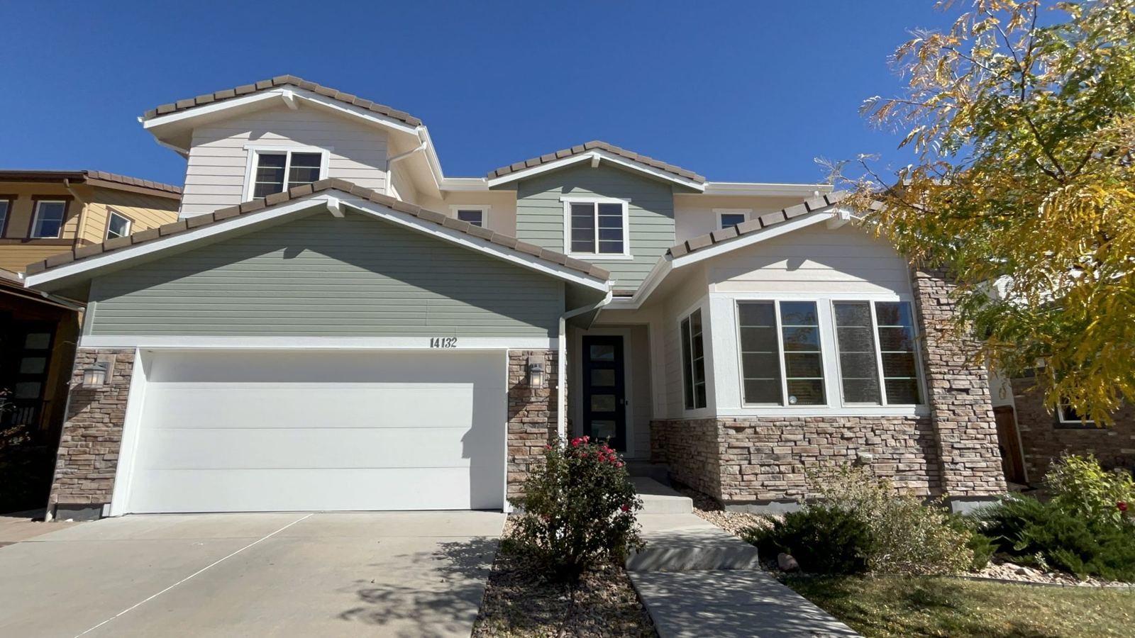 Freshly painted home in Colorado